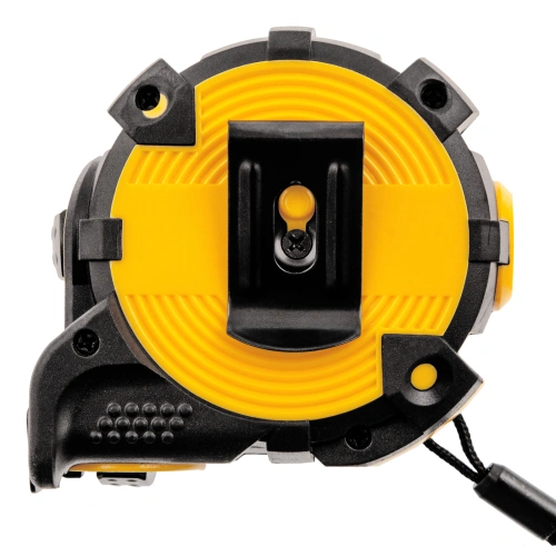 Рулетка 5м х 25мм, автоматич. фиксац., нейлон. покрытие, магнит. зацеп, двухстор. разметка Denzel по ценам производителя в Москве с доставкой по всей России