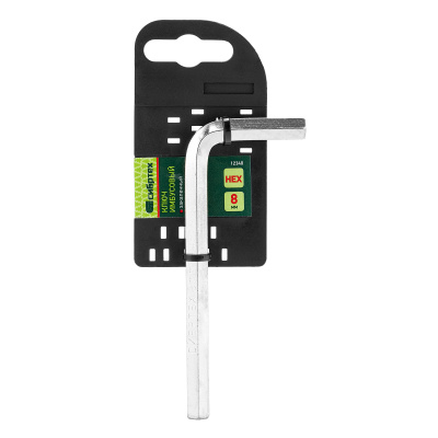 Ключ имбусовый HEX, 8 мм, 45x, закаленный, никель Сибртех по ценам производителя в Москве с доставкой по всей России