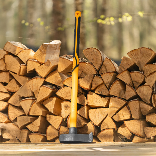 Колун-кувалда 3000 г, кованая, фибергласовая  рукоятка c TPR покрытием, 880 мм Denzel по ценам производителя в Москве с доставкой по всей России