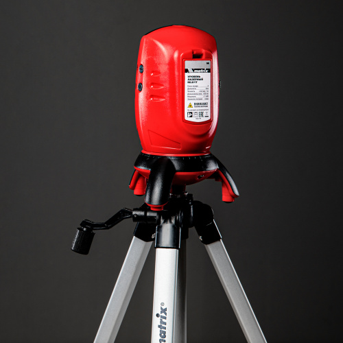 Лазерный уровень ML01T, дальность 10 м, точность ± 0,5 мм, / 1 м, длина волны 650 нм, проекция 1 вертикальная 1 горизонтальная плоскость, резьба под штатив 5/8", штатив в комплекте Matrix по ценам производителя в Москве с доставкой по всей России