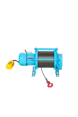 Лебедка электрическая  300 кг  70 м с канатом 380 В TOR KCD (N) по ценам производителя в Москве с доставкой по всей России
