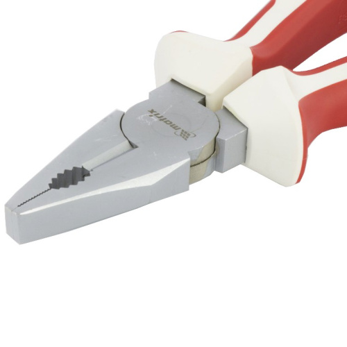 Плоскогубцы WHite Nickel, 200 мм, никелированные, трехкомпонентные рукоятки Matrix по ценам производителя в Москве с доставкой по всей России