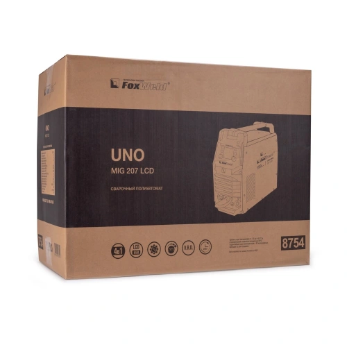 Сварочный полуавтомат UNO MIG 207 LCD купить в Москве с доставкой по всей России | ProtosMarket.ru