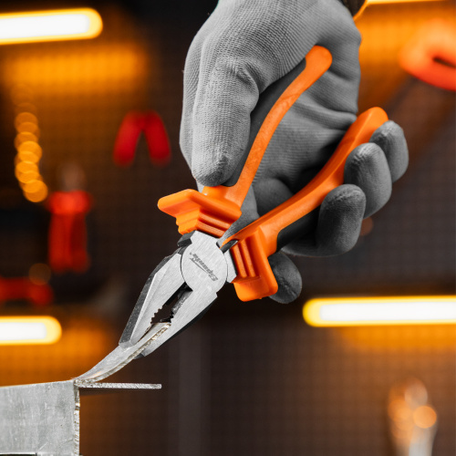 Плоскогубцы комбинированные Comfort, 180 мм, шлифованные, двухкомпонентные рукоятки Sparta по ценам производителя в Москве с доставкой по всей России