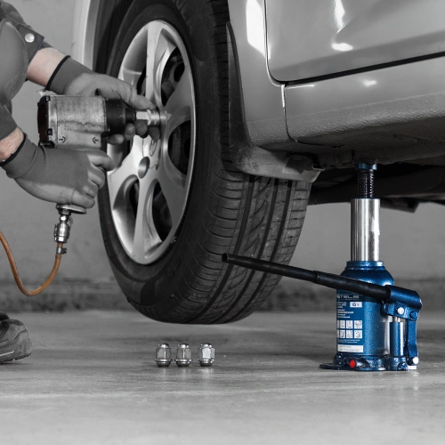 Домкрат гидравлический бутылочный телескопический, 6 т, подъем 180-410 мм Stels по ценам производителя в Москве с доставкой по всей России