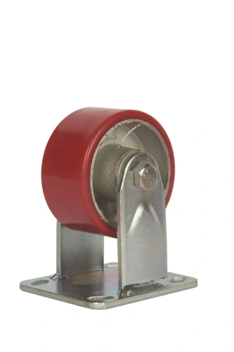 Колесо большегрузное неповоротное FCp 46 100 мм полиуретановое (F) по ценам производителя в Москве с доставкой по всей России