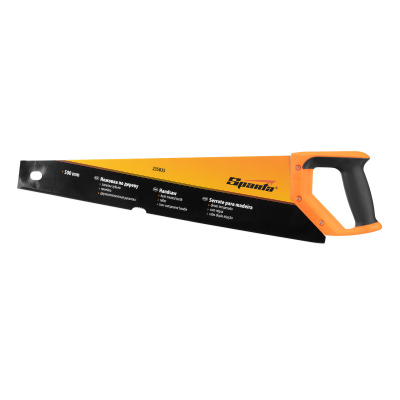 Ножовка по дереву, 500 мм, 7-8 TPI, зуб 2D, каленый зуб, двухкомпонентная рукоятка Sparta по ценам производителя в Москве с доставкой по всей России