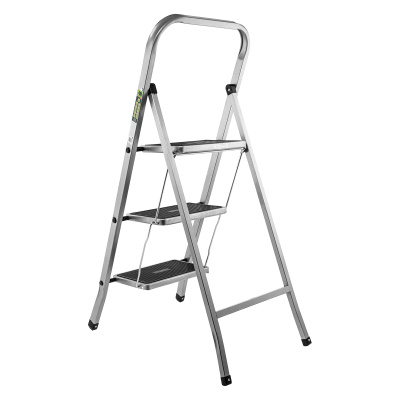 Стремянка 3 ступени, с полимерными ковриками, Сибртех по ценам производителя в Москве с доставкой по всей России