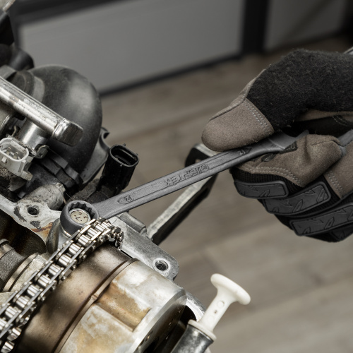 Набор ключей комбинированных, 6 - 22 мм, 12 шт., CrV, фосфатированные Сибртех по ценам производителя в Москве с доставкой по всей России