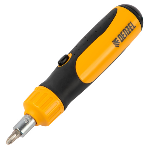 Отвертка реверсивная, механизм SmartPush 12 шт, S2 Denzel по ценам производителя в Москве с доставкой по всей России