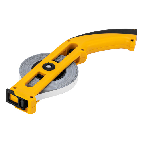 Рулетка геодезическая 30 м х 13 мм, открытый корпус, металлическая лента Denzel по ценам производителя в Москве с доставкой по всей России