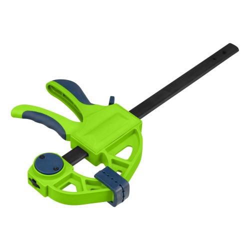 Струбцина F-образная, быстрозажимная, 150 х 70 х 360 мм, пластиковый корпус, фиксатор, двухкомпонентная рукоятка Сибртех по ценам производителя в Москве с доставкой по всей России