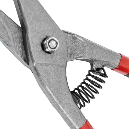 Ножницы по металлу, 250 мм, для фигурного реза, обливные рукоятки Matrix по ценам производителя в Москве с доставкой по всей России