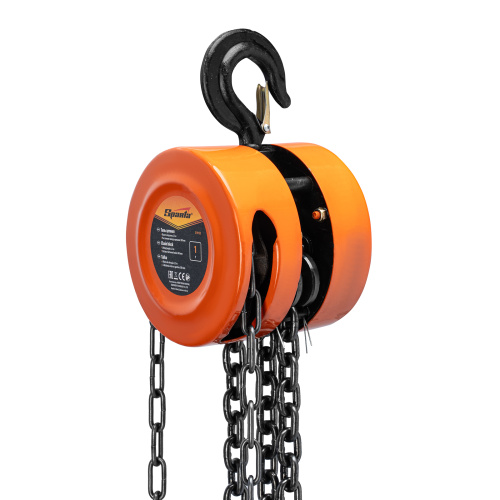 Таль цепная, 1 т, H подъема 2.5 м, расстояние между крюками 300 мм Sparta по ценам производителя в Москве с доставкой по всей России