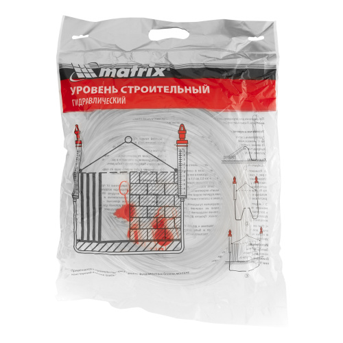 Гидроуровень,удлиненная колба, рельефная градуировка, 20м Matrix по ценам производителя в Москве с доставкой по всей России