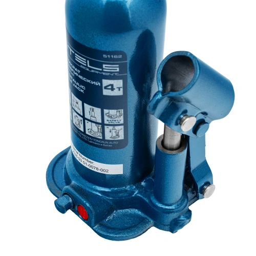 Домкрат гидравлический бутылочный, 4 т, h подъема 188-363 мм Stels по ценам производителя в Москве с доставкой по всей России