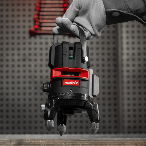 Лазерный уровень ML 06 Green, 30 м, 520 нм, аккумулятор Li 2800 мАч, резьба 5/8" Matrix по ценам производителя в Москве с доставкой по всей России