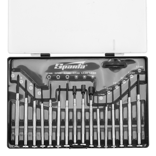 Набор отверток для точной механики, 16 шт, Sparta по ценам производителя в Москве с доставкой по всей России