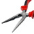 Длинногубцы прямые, 200 мм, хром-ванадий, двухкомпонентные рукоятки Matrix по ценам производителя в Москве с доставкой по всей России