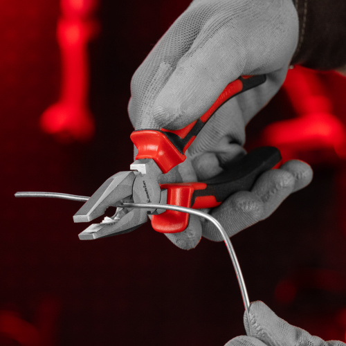 Плоскогубцы Nickel, 160 мм, никелированные, двухкомпонентные рукоятки Matrix по ценам производителя в Москве с доставкой по всей России