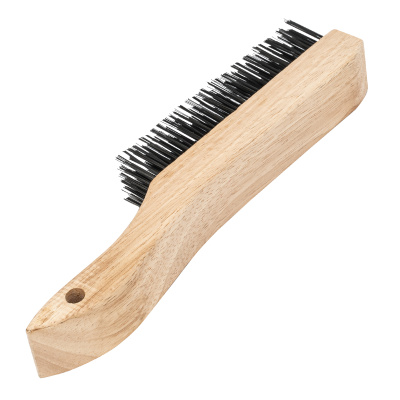 Щетка зачистная шестирядная, закаленная прямая проволока с деревянной ручкой Сибртех по ценам производителя в Москве с доставкой по всей России