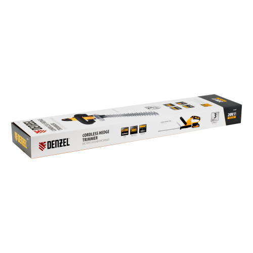 Кусторез аккумуляторный HTD-510, нож 510 мм, Li-Ion, 20 В Denzel по ценам производителя в Москве с доставкой по всей России