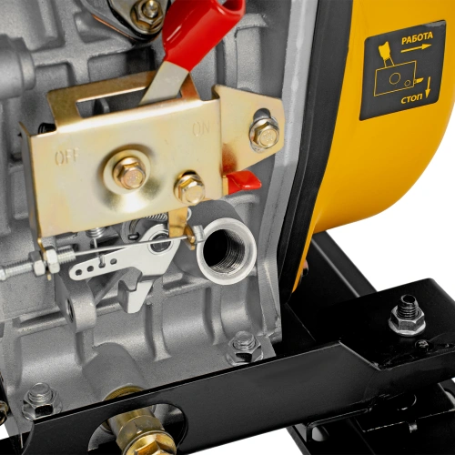 Генератор дизельный DES-55, 5,5 кВт, 230 В, 11 л, ручной стартер Denzel по ценам производителя в Москве с доставкой по всей России