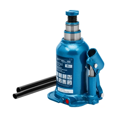 Домкрат гидравлический бутылочный телескопический, 6 т, подъем 180-410 мм Stels купить в Москве с доставкой по всей России | ProtosMarket.ru