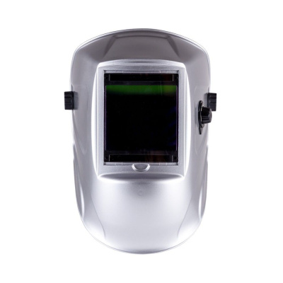 Маска сварщика GEFEST серебро  (ф-р 9700V, пр-во FoxWeld/КНР) без коробки по ценам производителя в Москве с доставкой по всей России