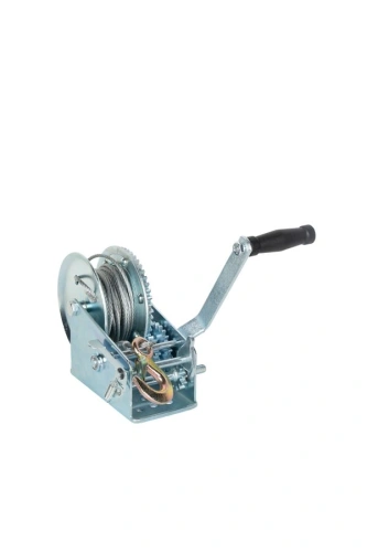 Лебедка ручная барабанная с тросом 1300кг  10м оцинкованная TOR FD по ценам производителя в Москве с доставкой по всей России