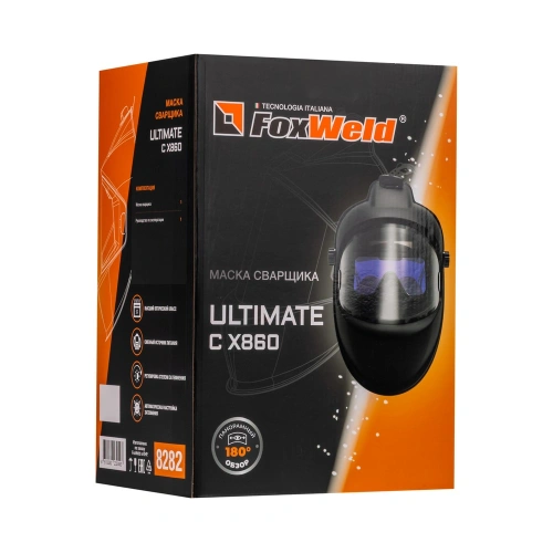 Маска сварщика черная Ultimate C X860 в коробке купить в Москве с доставкой по всей России | ProtosMarket.ru