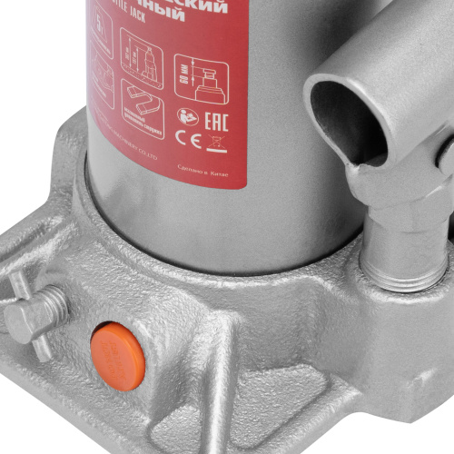 Домкрат гидравлический бутылочный, 5 т, h подъема 197-382 мм, в пластиковом кейсе Matrix по ценам производителя в Москве с доставкой по всей России