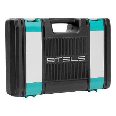 Набор инструментов, 1/2", Cr-V, S2, усиленный кейс, 58 предметов Stels по ценам производителя в Москве с доставкой по всей России