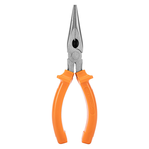 Длинногубцы прямые Classic, 160 мм, шлифованные, пластмассовые рукоятки Sparta по ценам производителя в Москве с доставкой по всей России