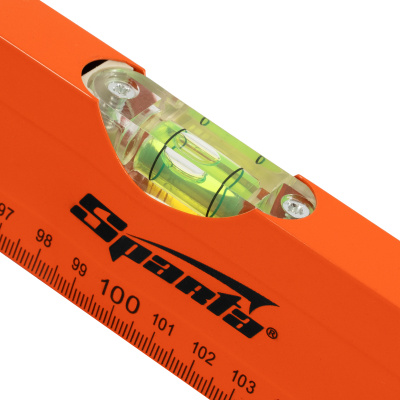 Уровень алюминиевый, 2000 мм, 3 глазка, желтый, линейка Sparta по ценам производителя в Москве с доставкой по всей России