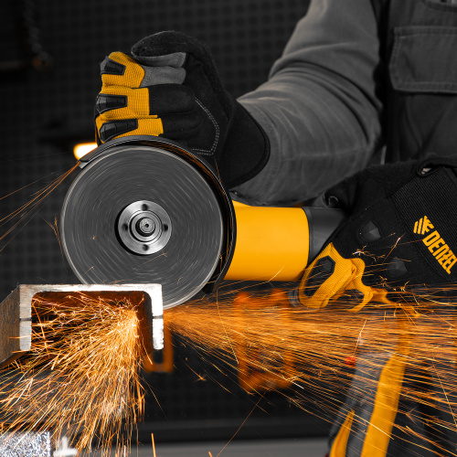 Машина шлифовальная угловая AGH125-900, 900 Вт, 125 мм, 11000 об/мин Denzel по ценам производителя в Москве с доставкой по всей России