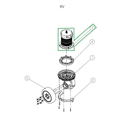 Электродвигатель привода ведущего колеса для ричтрака RV (48V/6,5 кВт/АС) по ценам производителя в Москве с доставкой по всей России