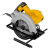 Пила циркулярная CS-165, 1200 Вт, 165 мм Denzel по ценам производителя в Москве с доставкой по всей России