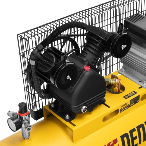 Компрессор воздушный BCV2300/100, ременный привод, 2.3 кВт, 100 литров, 440 л/мин Denzel по ценам производителя в Москве с доставкой по всей России