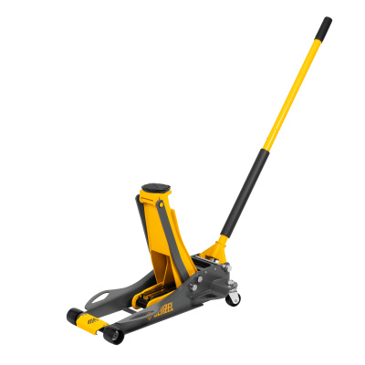 Домкрат гидравлический подкатной, 3 т, 75-500 мм, быстрый подъем, низкий подхват, проф. Denzel по ценам производителя в Москве с доставкой по всей России