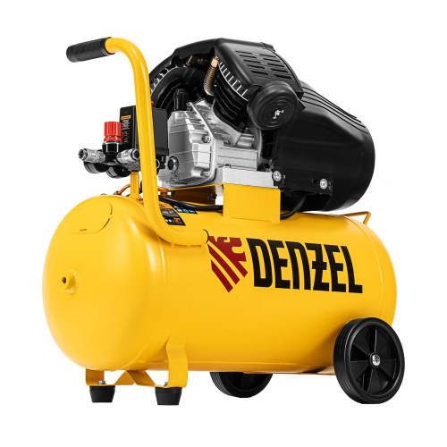 Компрессор воздушный прям. привод DCV1800/50, 1,8 кВт, 50 литров, 320 л/мин Denzel по ценам производителя в Москве с доставкой по всей России