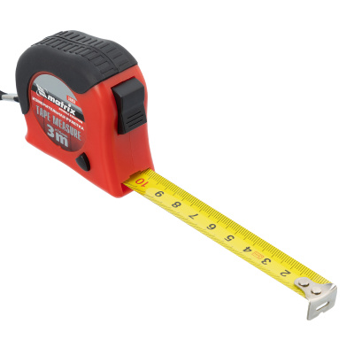 Рулетка Double fixation,3 м х 16 мм,обрезиненный корпус,двойная плавная фиксация Matrix по ценам производителя в Москве с доставкой по всей России