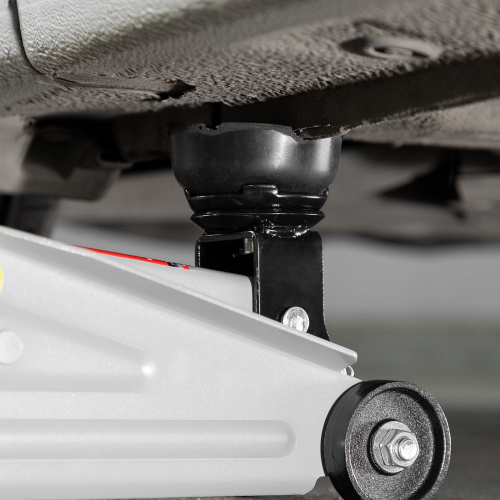 Резиновая опора для подкатного домкрата универсальная, D 89 мм, D 60 мм, H 35 мм Matrix по ценам производителя в Москве с доставкой по всей России