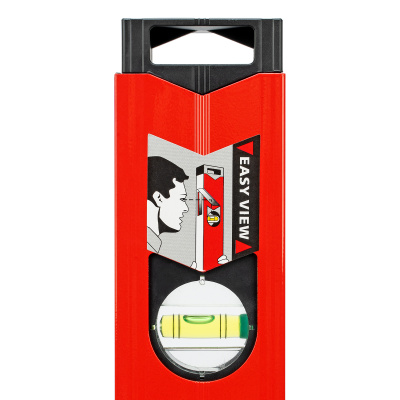 Уровень алюминиевый магнитный, 400 мм, фрезерованный, 3 глазка (1 зеркальный) усиленный Matrix по ценам производителя в Москве с доставкой по всей России