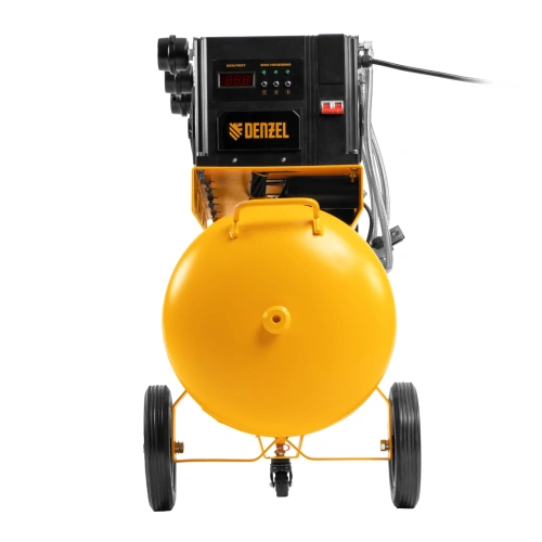 Компрессор безмасляный, малошумный  DLS 2250/100, 2250 Вт, 3x750, 100 л, 410 л/мин блок управления/ Denzel по ценам производителя в Москве с доставкой по всей России