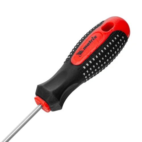 Отвертка Fusion, PZ0 x 75 мм, CrV, трехкомпонентная рукоятка "Anti slip" Matrix по ценам производителя в Москве с доставкой по всей России