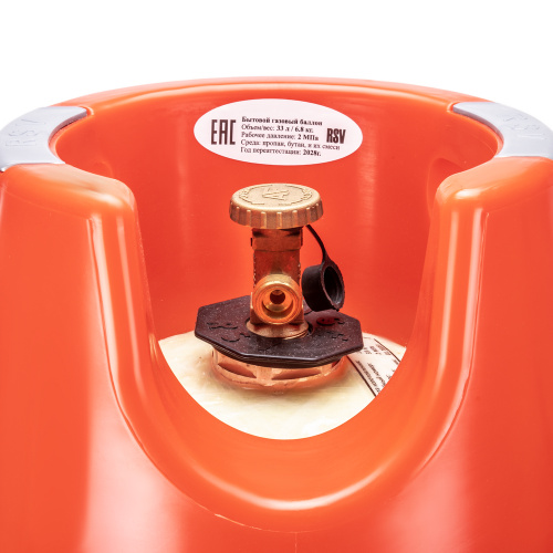 Баллон полимерно-композитный газовый, красный, 33 л (LPG/СУГ) RSV Composite купить в Москве с доставкой по всей России | ProtosMarket.ru