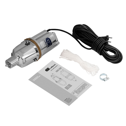 Вибрационный насос СВН300Н-10, нижний забор, 300 Вт, напор 75 м, 1200 л/ч, кабель 10 м Сибртех по ценам производителя в Москве с доставкой по всей России