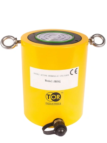 Домкрат гидравлический грузовой TOR ДУ100П150 100 т односторонний по ценам производителя в Москве с доставкой по всей России