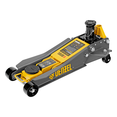 Домкрат гидравлический подкатной, 2/3 т, 98-770 мм, быстрый подъем, низ. подхват, проф, SUV Denzel по ценам производителя в Москве с доставкой по всей России